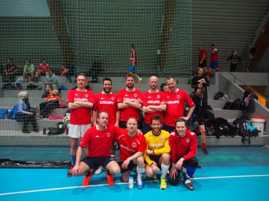 Denne gjengen forsvarte forfatterlandslaget ære i Moss.